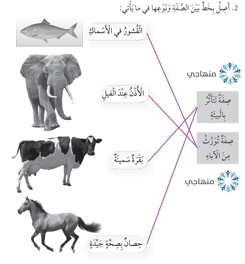 الصفات المورثة والصفات المكتسبة